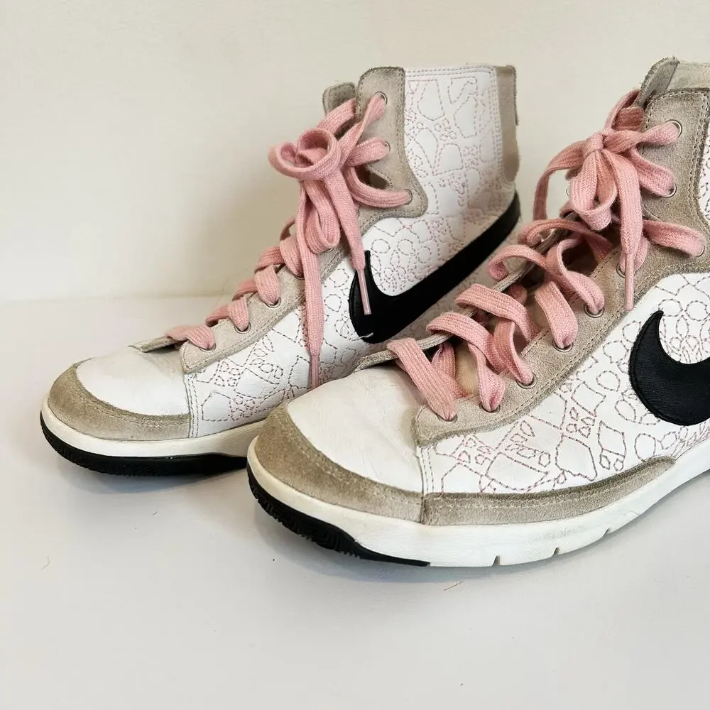 RARE 2006 Nike Blazer Hi Top Shoes Size 8 - Picture 4 of 8